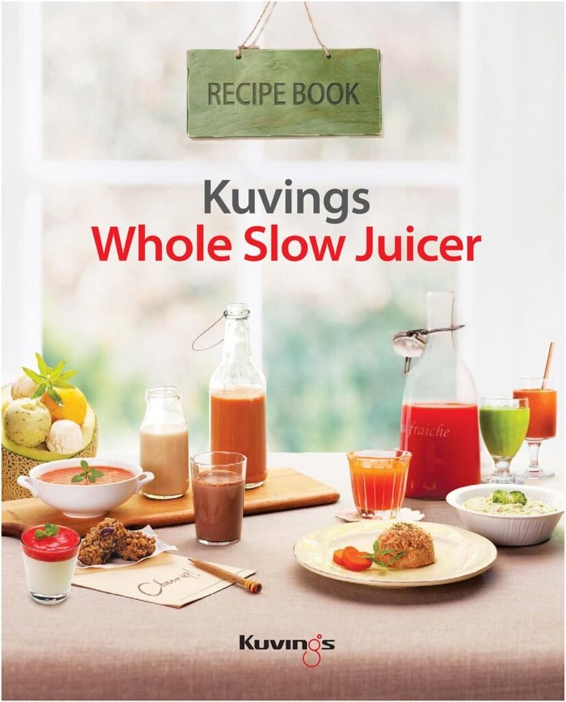 Kuvings Whole Slow Juicer B6000S - Higher Nutrients and Vitamins, BPA-Free Components, Easy to Clean, Ultra Efficient 240W, 60RPMs, Includes Blank Strainer-Silver 17.5 X 10.06 X 14